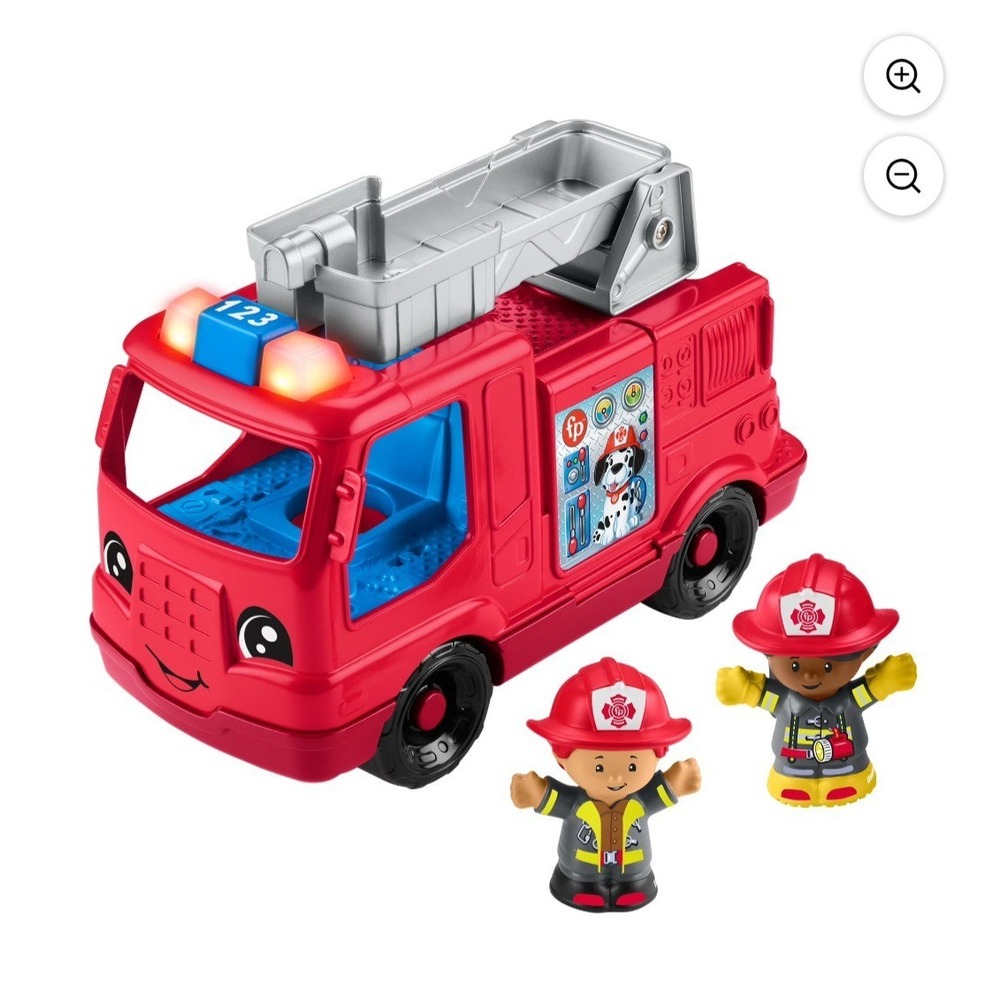 Fisher-Price Little People Fire Truck New